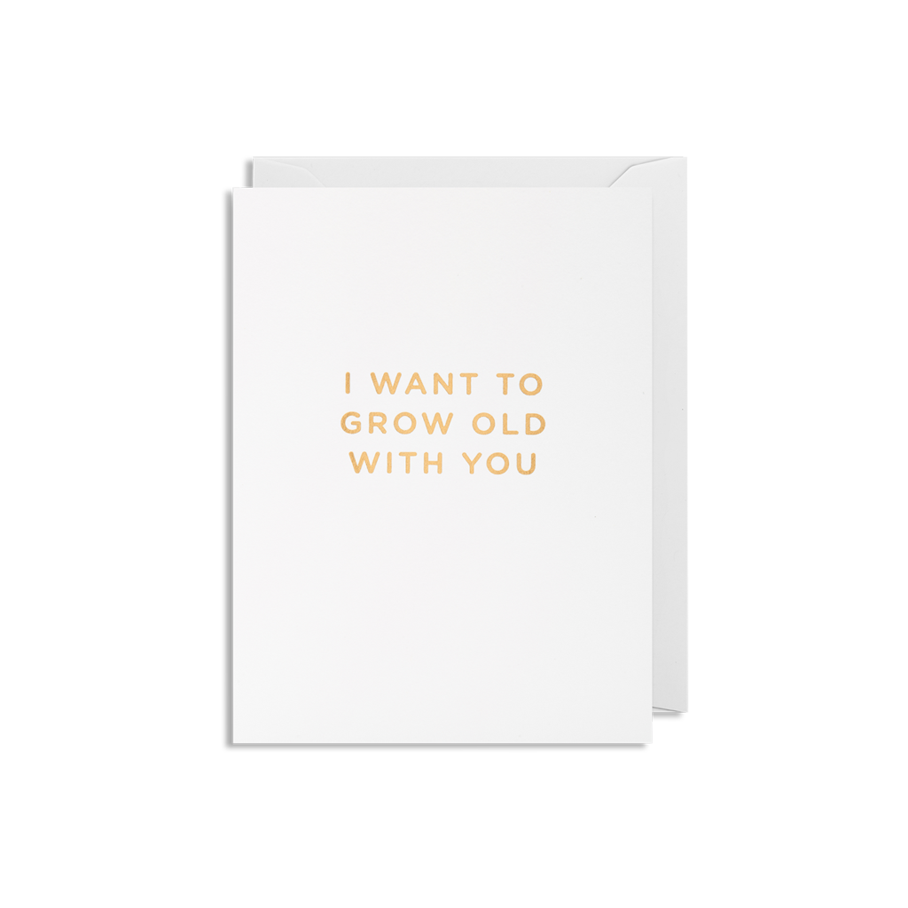Grow Old  Mini Card from Lagom
