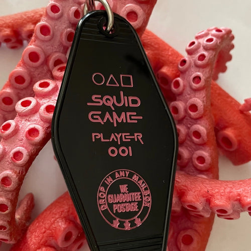 Squid Game Player 001 Motel Key Fob