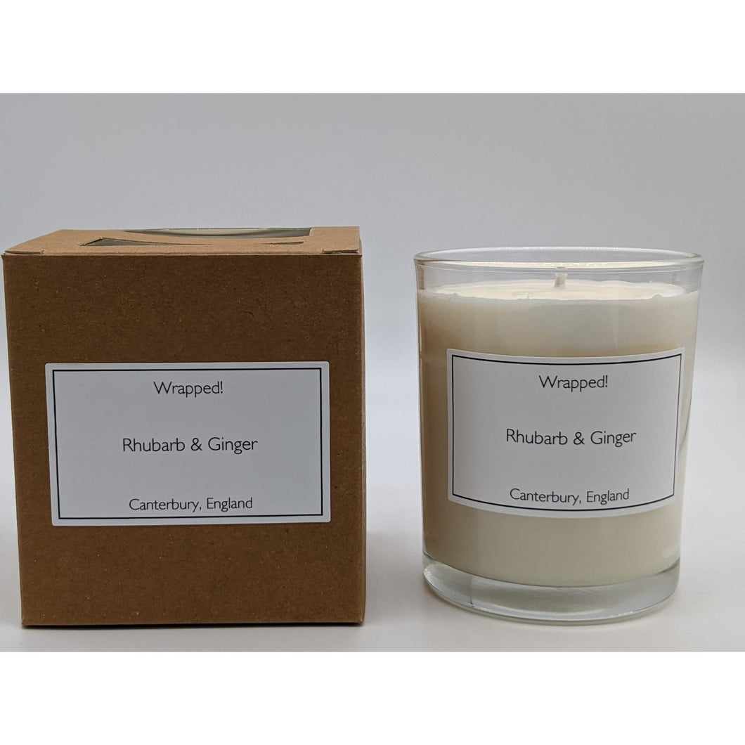 Rhubarb Ginger 20cl Vegetable Wax Candle