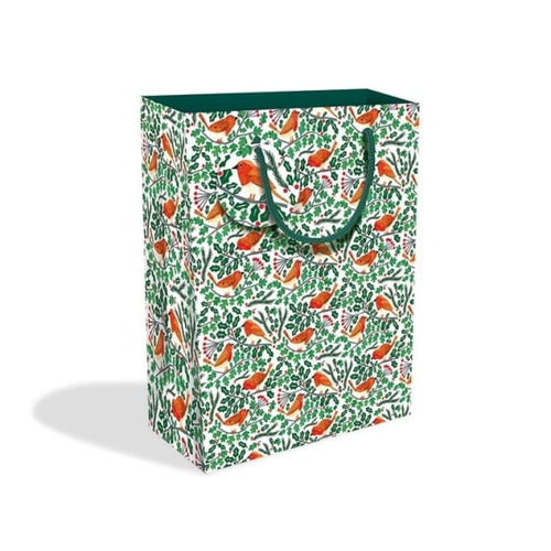 Robins & Holly Large Gift Bag