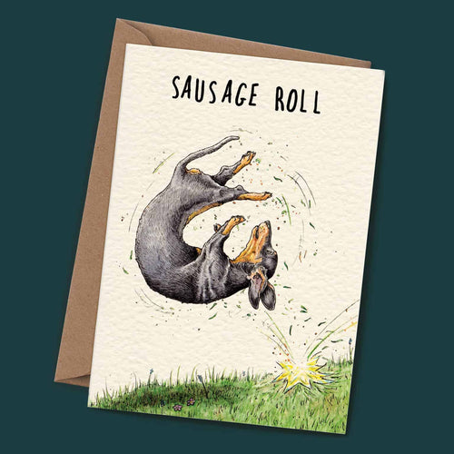 Sausage Roll Blank Card
