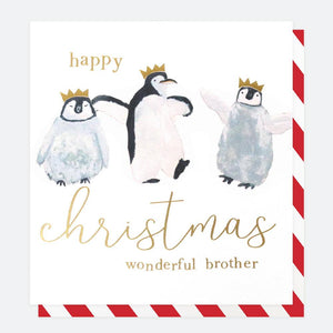 Caroline Gardner Wonderful Brother Christmas Card