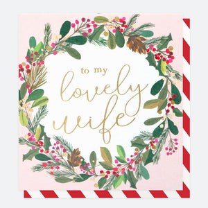 Caroline Gardner Lovely Wife Christmas Card