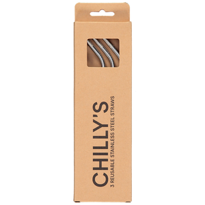 Chilly's 3 Reusable Drinking Straws