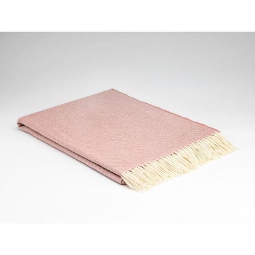 McNutt Super Soft Rosebay Herringbone Throw