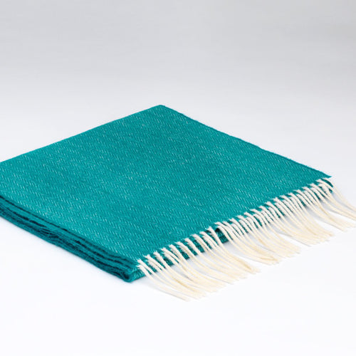McNutt Merino Lambswool Scarf - Tropical Green