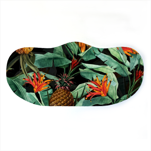 Face Mask - Vintage Tropical Night Jungle