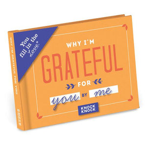Why I'm Grateful for You Fill In Book
